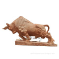 Life-Size Garden Stone Carved Cattle